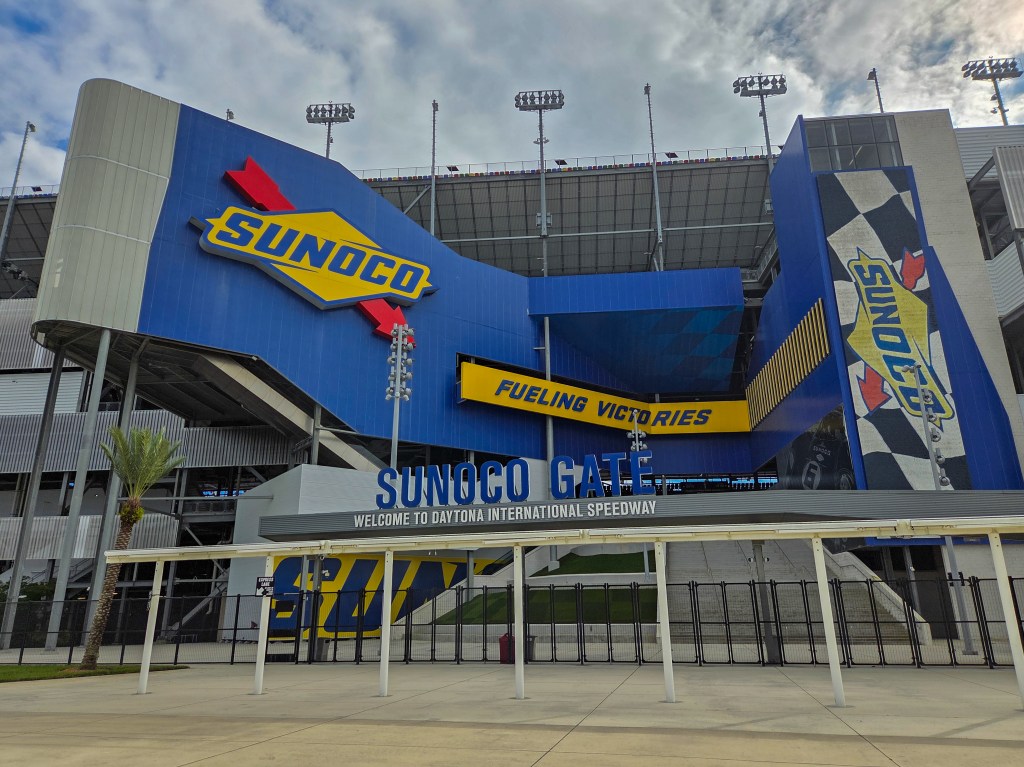 Entrance to the Daytona International Speedway 